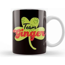 Baskı Dükkanı Team Ginger Redhead Shamrock Irish Red Orange Hair Haired Kupa