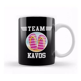 Baskı Dükkanı Team Kavos Flip Flops Kupa