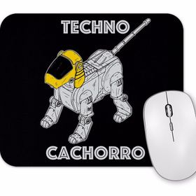 Baskı Dükkanı Techno Cachorro Mouse Pad