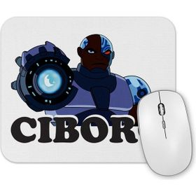 Baskı Dükkanı Teen Titans Ciborg Mouse Pad