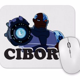 Baskı Dükkanı Teen Titans Ciborg Mouse Pad
