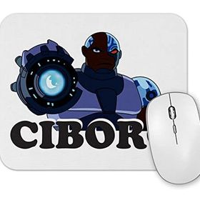 Baskı Dükkanı Teen Titans Ciborg Mouse Pad