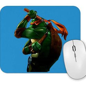Baskı Dükkanı Teenage Mutant Ninja Turtes Mikey Mouse Pad