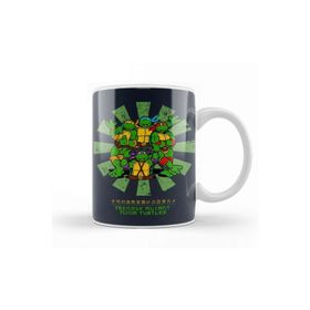 Baskı Dükkanı Teenage Mutant Ninja Turtles Retro Japanese Kupa