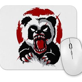 Baskı Dükkanı Tehlikeli Panda Mouse Pad