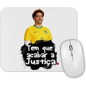 Baskı Dükkanı Tem Que Acabar a Justiça Mouse Pad