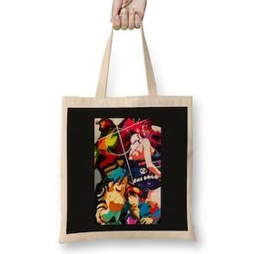 Baskı Dükkanı Tengen Toppa Gurren Lagann Bez Kadın Günlük Çanta