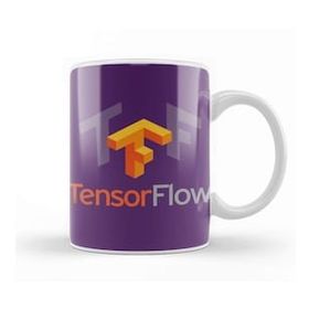 Baskı Dükkanı Tensorflow Logo Kupa