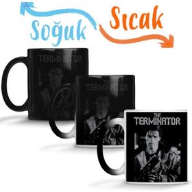 Baskı Dükkanı Terminator 01 Sihirli Porselen Kupa