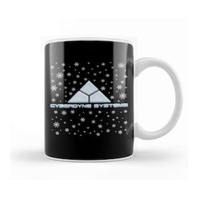 Baskı Dükkanı Terminator Cyberdyne Systems Christmas Snow Logo Kupa