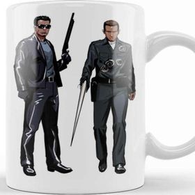 Baskı Dükkanı Terminator Porselen Kupa