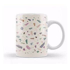 Baskı Dükkanı Terrazzo Texture Tasse Kupa