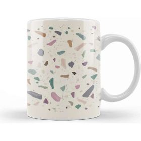 Baskı Dükkanı Terrazzo Texture Tasse Kupa