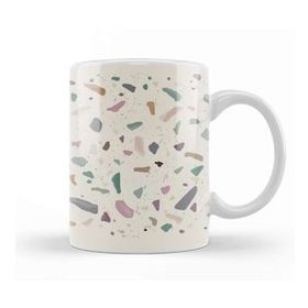 Baskı Dükkanı Terrazzo Texture Tasse Kupa
