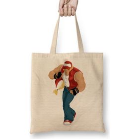 Baskı Dükkanı Terry Bogard Bez Çanta