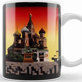 Baskı Dükkanı Tetris Kremlin Rusia Retro Kupa