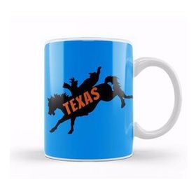 Baskı Dükkanı Texas Love Vintage Retro Kupa