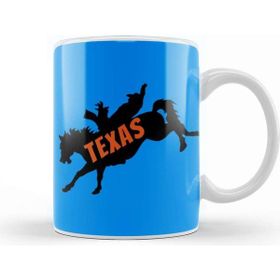 Baskı Dükkanı Texas Love Vintage Retro Kupa