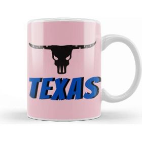Baskı Dükkanı Texas Vintage Kupa