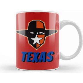 Baskı Dükkanı Texas Vintage Retro Rainbow Style Kupa