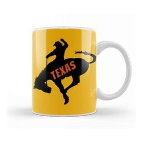 Baskı Dükkanı Texas Vintage Retro Rainbow Style Kupa