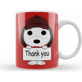 Baskı Dükkanı Thank You Snoopy Kupa