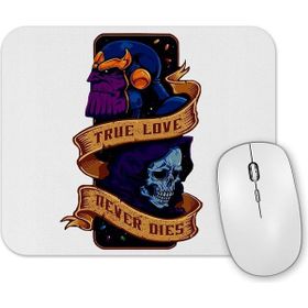 Baskı Dükkanı Thanos O Amante Da Morte Mouse Pad