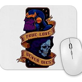 Baskı Dükkanı Thanos O Amante Da Morte Mouse Pad