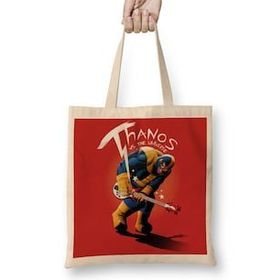 Baskı Dükkanı Thanos Vs The Universe Bez Çanta