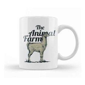 Baskı Dükkanı The Animal Farm Llama Kupa