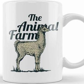 Baskı Dükkanı The Animal Farm Llama Kupa