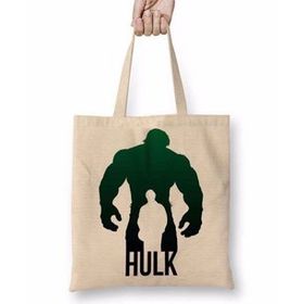 Baskı Dükkanı The Avengers Hulk Bez Çanta