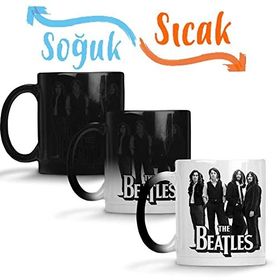 Baskı Dükkanı the Beatles 05 Sihirli Porselen Kupa