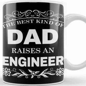 Baskı Dükkanı The Best Kind Of Dad Raises An Engineer Kupa