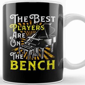 Baskı Dükkanı The Best Players Are On The Bench Cute Piano Pun Kupa