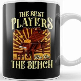 Baskı Dükkanı The Best Players Are On The Bench Pianist Pun Kupa