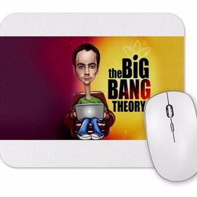 Baskı Dükkanı the Big Bang Theory Logo Mouse Pad