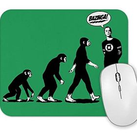 Baskı Dükkanı the Big Bang Theory Sarı Zemin Mouse Pad