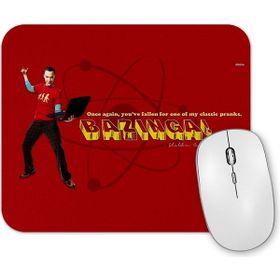 Baskı Dükkanı the Big Bang Theory Sheldon Cooper Bazinga Mouse Pad