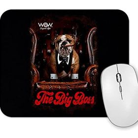 Baskı Dükkanı the Big Boss Pug Köpek Mouse Pad