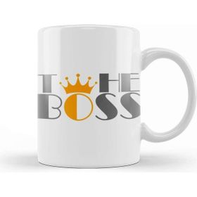 Baskı Dükkanı The Boss Crown Kupa