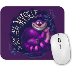 Baskı Dükkanı the Cheshire Cat Alices Adventures in Wonderland Kedi Mouse Pad