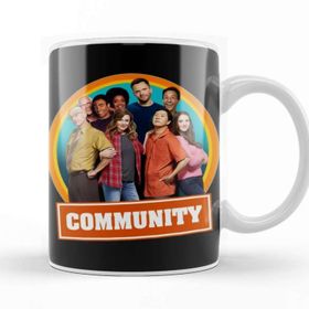Baskı Dükkanı The Community College Beyaz 330 ml Porselen Kupa Bardak