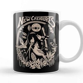 Baskı Dükkanı The Creatures Ilustration Beyaz 330 ml Porselen Kupa Bardak