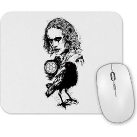 Baskı Dükkanı the Crow Face Mouse Pad