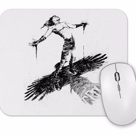 Baskı Dükkanı the Crow Freedom Mouse Pad