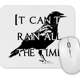 Baskı Dükkanı the Crow Mouse Pad