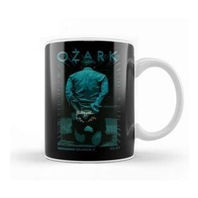 Baskı Dükkanı The Dark Ozark Beyaz 330 ml Porselen Kupa Bardak