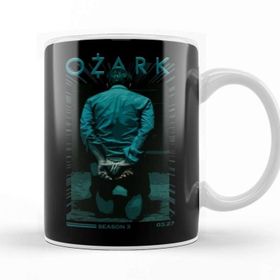 Baskı Dükkanı The Dark Ozark Beyaz 330 ml Porselen Kupa Bardak