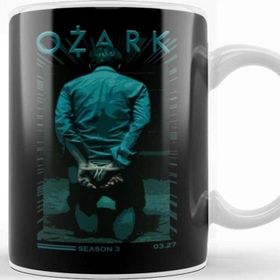 Baskı Dükkanı The Dark Ozark Beyaz 330 ml Porselen Kupa Bardak